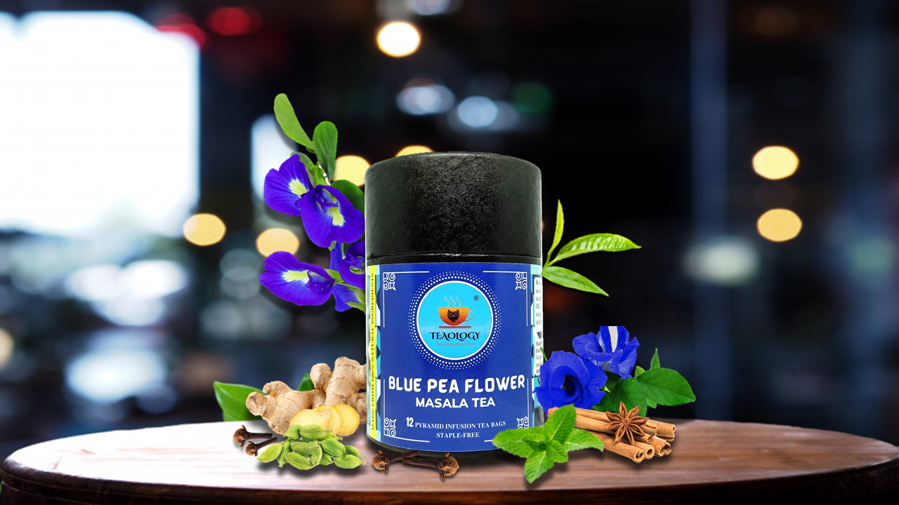 Sancha Blue Tea Butterfly Pea Flower Tea Blue Tea for Stress Relief   Sancha Tea Online Boutique